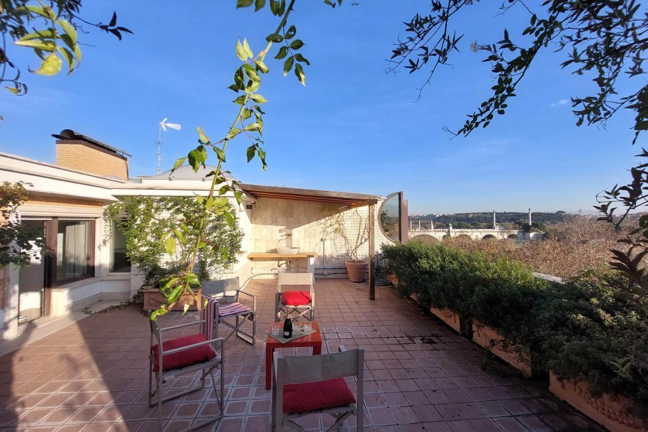 Apartament Beautiful Loft In Ponte Milvio With Terrace Rzym Zewnętrze zdjęcie