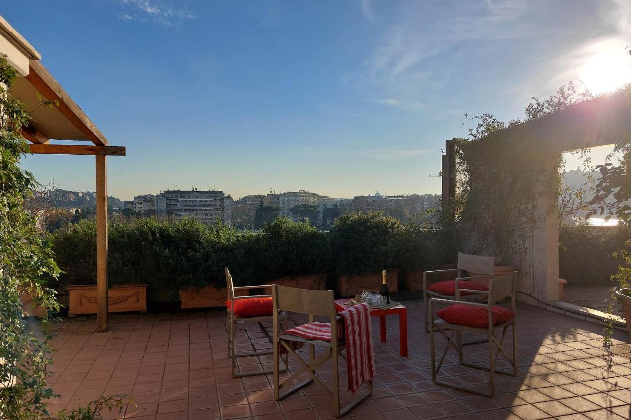 Apartament Beautiful Loft In Ponte Milvio With Terrace Rzym Zewnętrze zdjęcie