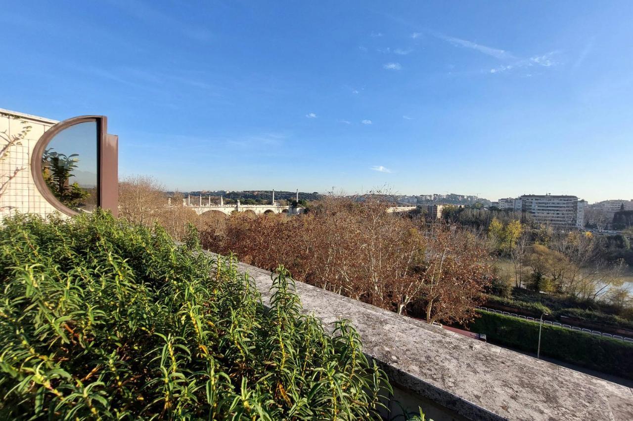Apartament Beautiful Loft In Ponte Milvio With Terrace Rzym Zewnętrze zdjęcie