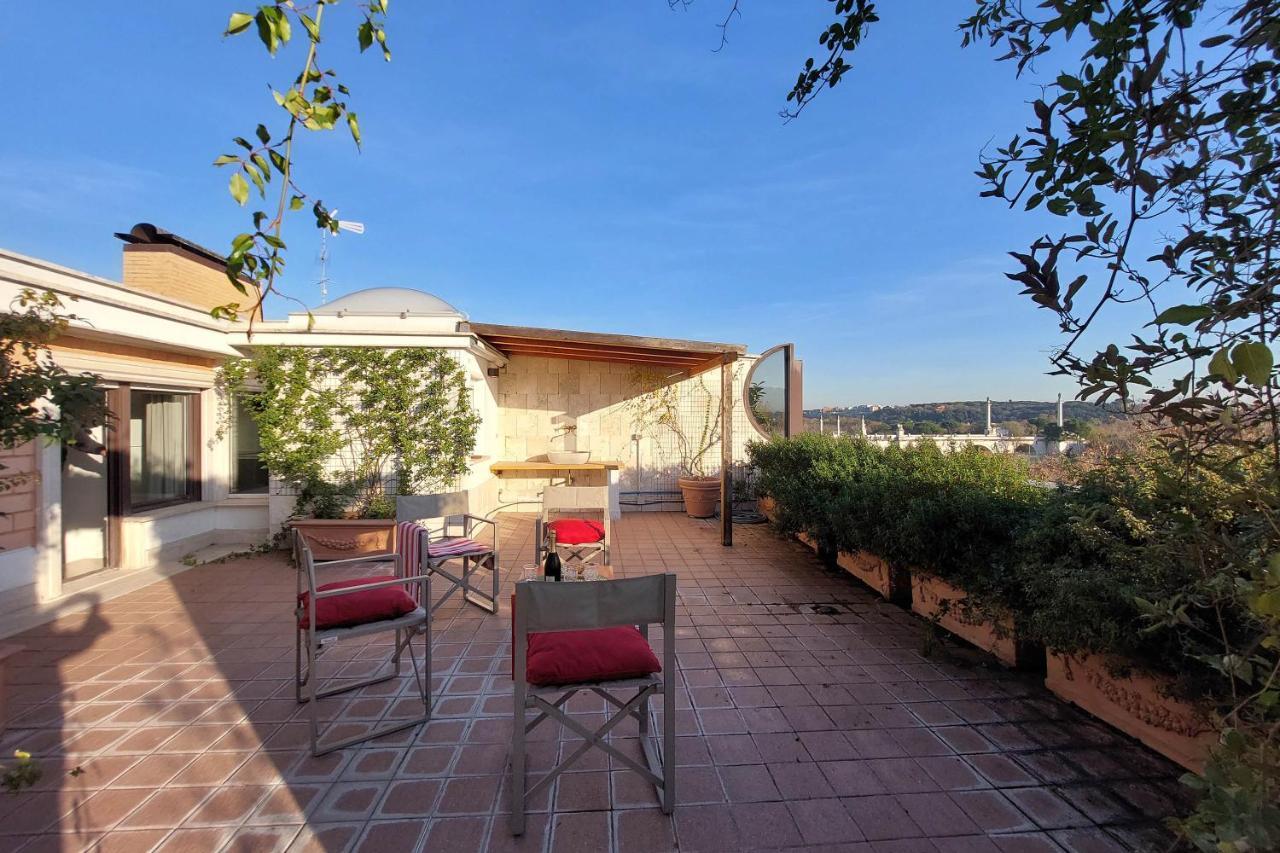 Apartament Beautiful Loft In Ponte Milvio With Terrace Rzym Zewnętrze zdjęcie