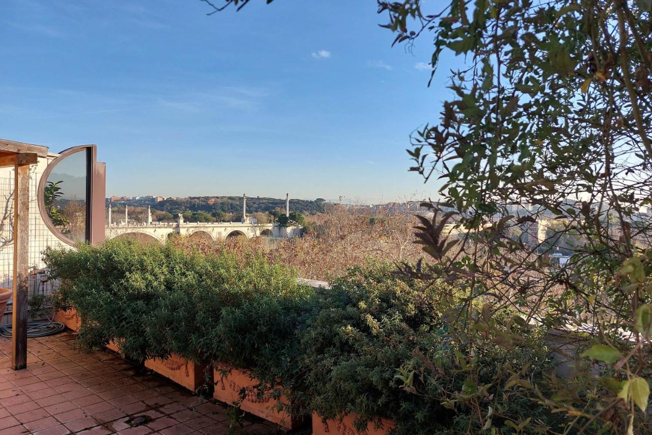 Apartament Beautiful Loft In Ponte Milvio With Terrace Rzym Zewnętrze zdjęcie