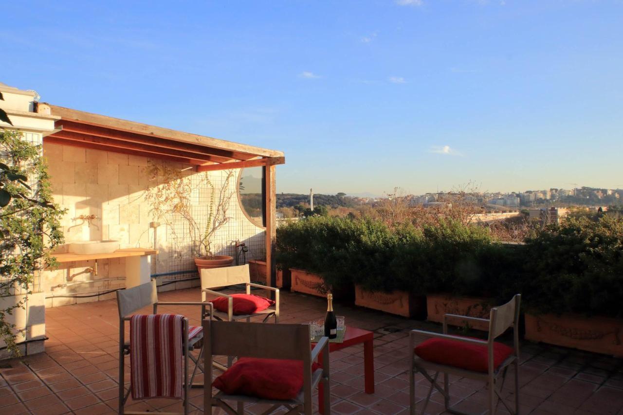 Apartament Beautiful Loft In Ponte Milvio With Terrace Rzym Zewnętrze zdjęcie