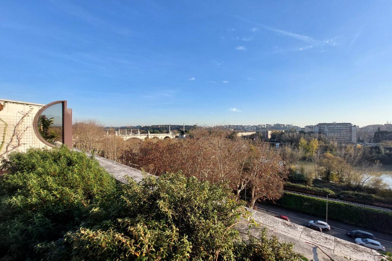 Apartament Beautiful Loft In Ponte Milvio With Terrace Rzym Zewnętrze zdjęcie